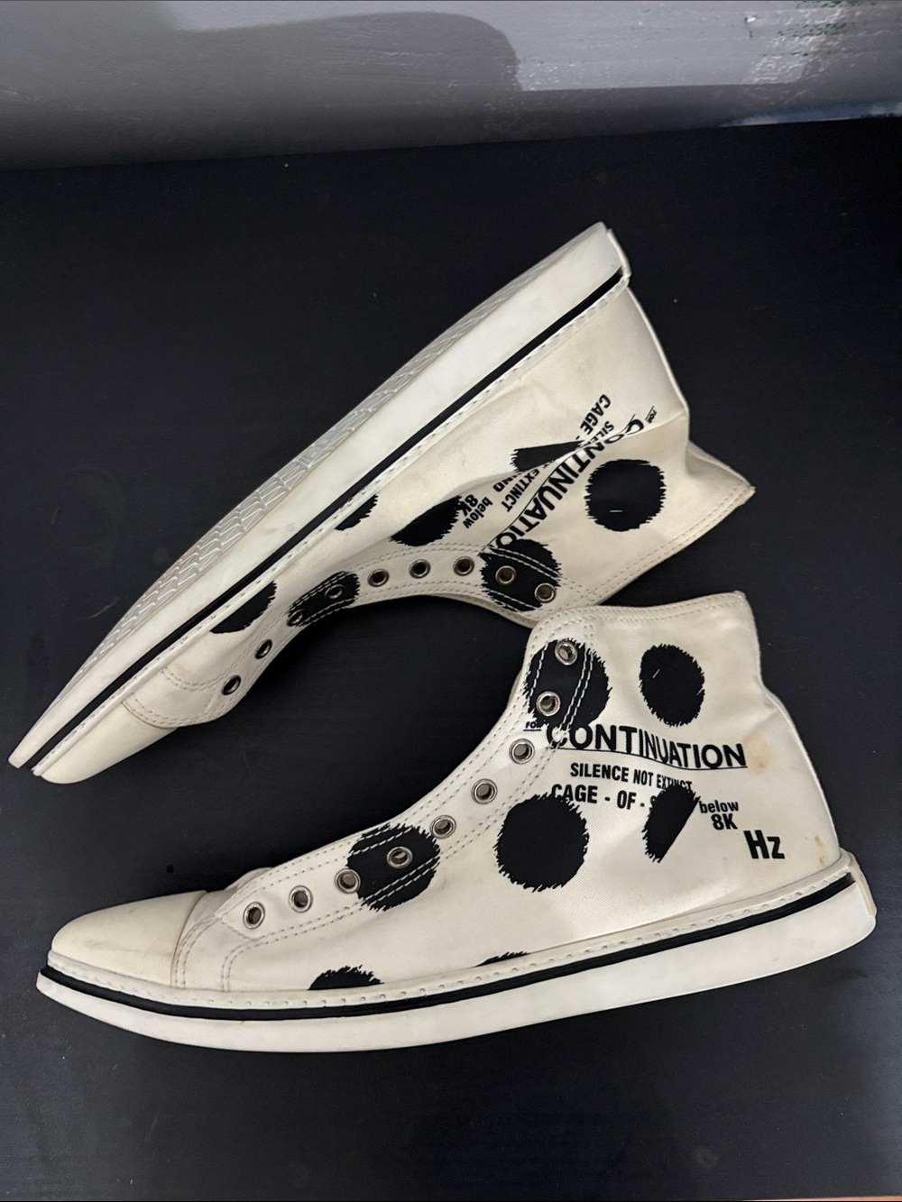 Prada polka dot Point shoes